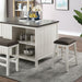 Heidelberg 4 Pc Counter Ht Table Set with Bench - Marjories Furniture (Las Vegas, NV)