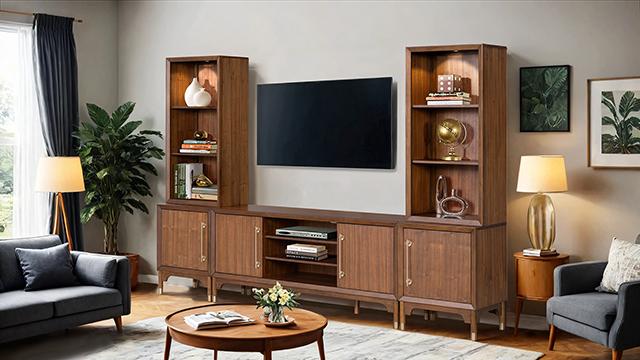 Hepburne Entertainment Center - Marjories Furniture (Las Vegas, NV)