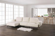 Baerum Sectional, Left & Right Chaise Beige & Gray - Marjories Furniture (Las Vegas, NV)
