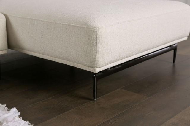 Baerum Sectional, Left & Right Chaise Beige & Gray - Marjories Furniture (Las Vegas, NV)