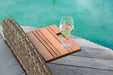 Bahia Tobago Reclining Chaise Lounge Brown & Gray - Marjories Furniture (Las Vegas, NV)