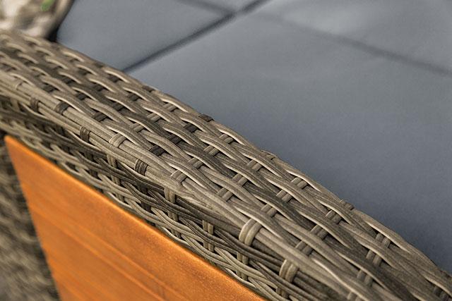 Bahia Tobago Reclining Chaise Lounge Brown & Gray - Marjories Furniture (Las Vegas, NV)