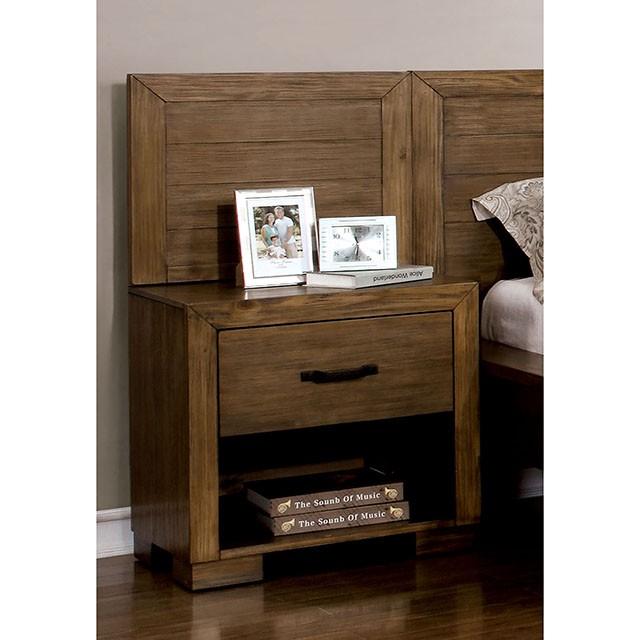Bairro Night Stand Pier - Marjories Furniture (Las Vegas, NV)