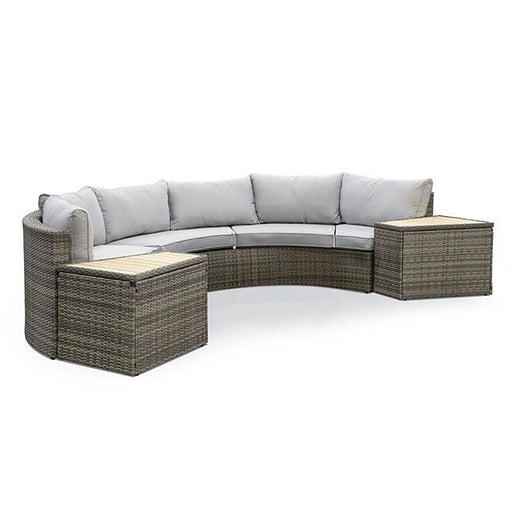 Barbuda 6 Pc. Sectional Sofa w/ 2 End Tables - Marjories Furniture (Las Vegas, NV)