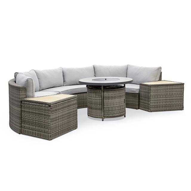 Barbuda Fire Pit Table - Marjories Furniture (Las Vegas, NV)