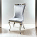Basilicata Gold Chair (2/CTN) White, Gray, & Black - Marjories Furniture (Las Vegas, NV)