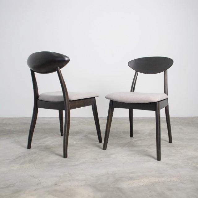 Beale Dining Chair (2/CTN) Natural, Brown, & Beige - Marjories Furniture (Las Vegas, NV)