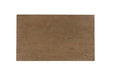 Beale Dining Table Walnut & Black - Marjories Furniture (Las Vegas, NV)