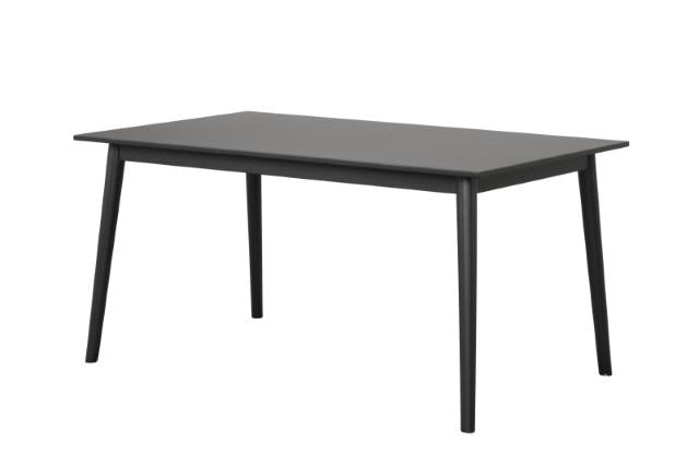 Beale Dining Table Walnut & Black - Marjories Furniture (Las Vegas, NV)