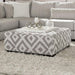 HERMISTON Ottoman, Gray - Marjories Furniture (Las Vegas, NV)