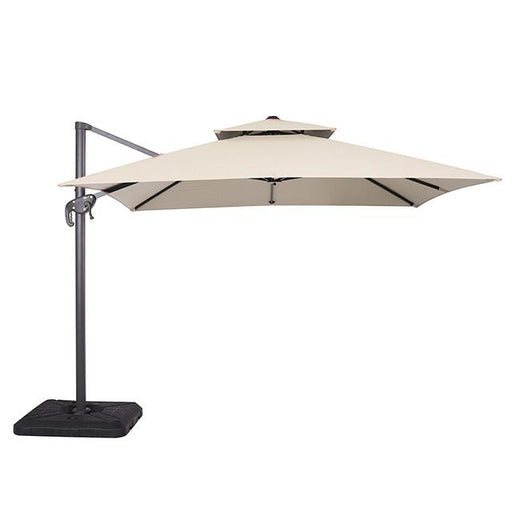Hero 10 Ft Square Umbrella w/ Double Top + 37" Large Base - Marjories Furniture (Las Vegas, NV)