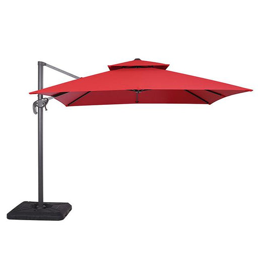 Hero 10 Ft Square Umbrella w/ Double Top + 37" Large Base - Marjories Furniture (Las Vegas, NV)