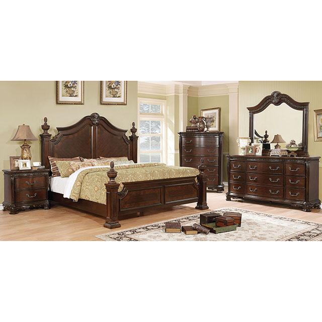 Hesperos Cal.King Bed - Marjories Furniture (Las Vegas, NV)