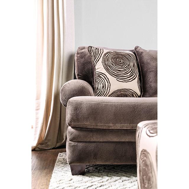 Bonaventura Brown Love Seat - Marjories Furniture (Las Vegas, NV)