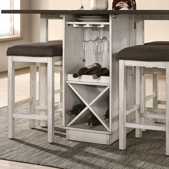 Bingham 5 Pc Counter Ht Table Set - Marjories Furniture (Las Vegas, NV)
