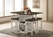 Bingham 5 Pc Counter Ht Table Set - Marjories Furniture (Las Vegas, NV)