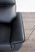 Bienne Sofa Manual Recliner White & Black - Marjories Furniture (Las Vegas, NV)