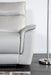 Bienne Loveseat Manual Recliner White & Black - Marjories Furniture (Las Vegas, NV)