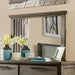 Berenice Mirror Espresso, Beige, & Brown - Marjories Furniture (Las Vegas, NV)