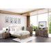 Berenice Mirror Espresso, Beige, & Brown - Marjories Furniture (Las Vegas, NV)