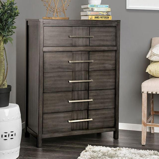 Berenice Gray Chest - Marjories Furniture (Las Vegas, NV)