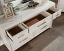 Berenice Dresser White, Gray, & Espresso - Marjories Furniture (Las Vegas, NV)