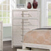 Berenice Chest Gray, White, & Espresso - Marjories Furniture (Las Vegas, NV)