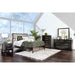 Berenice Espresso Night Stand White, Gray, & Espresso - Marjories Furniture (Las Vegas, NV)