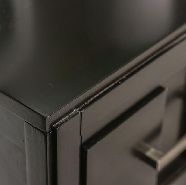 Berenice Dresser White, Gray, & Espresso - Marjories Furniture (Las Vegas, NV)