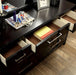 Berenice Dresser White, Gray, & Espresso - Marjories Furniture (Las Vegas, NV)