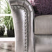 Benigno Love Seat Silver & Gray - Marjories Furniture (Las Vegas, NV)