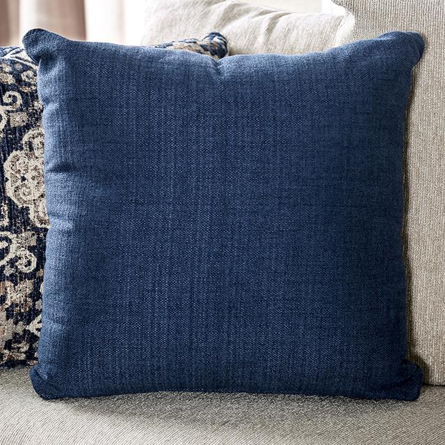 BELSIZE Loveseat Grey, Beige, & Choclate - Marjories Furniture (Las Vegas, NV)