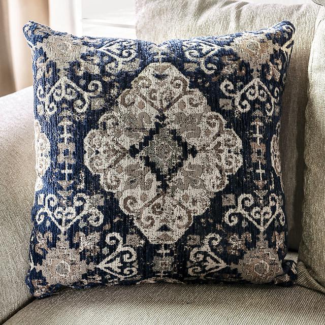 BELSIZE Sofa, Beige/Navy - Marjories Furniture (Las Vegas, NV)