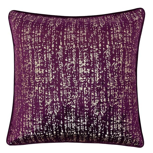 Belle Beige 20" X 20" Pillow, Beige, Multi, Purple, Red - Marjories Furniture (Las Vegas, NV)