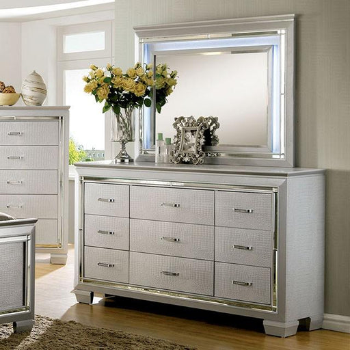 BELLANOVA Silver Dresser - Marjories Furniture (Las Vegas, NV)