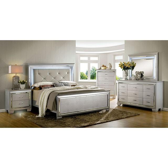 BELLANOVA Silver Dresser - Marjories Furniture (Las Vegas, NV)