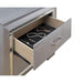 BELLANOVA Silver Night Stand - Marjories Furniture (Las Vegas, NV)
