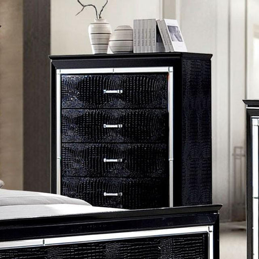 BELLANOVA Black Chest - Marjories Furniture (Las Vegas, NV)