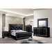 BELLANOVA Black Cal.King, E.King, & Queen Bed - Marjories Furniture (Las Vegas, NV)