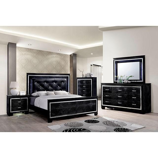 BELLANOVA Black Mirror - Marjories Furniture (Las Vegas, NV)