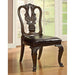 Bellagio Brown Cherry Dining Table w/ 2 Leaves - Marjories Furniture (Las Vegas, NV)
