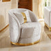 Valdosta Chair Black & Beige - Marjories Furniture (Las Vegas, NV)