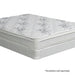 JALEN White 9" Euro Top Mattress, Cal.King - Marjories Furniture (Las Vegas, NV)