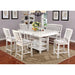 Kaliyah Antique White Counter Ht. Chair (2/CTN) - Marjories Furniture (Las Vegas, NV)