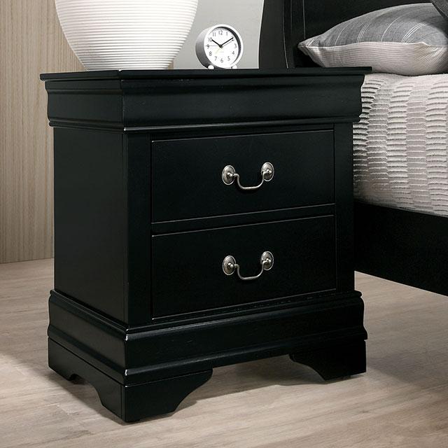Louis Philippe Nightstand - Marjories Furniture (Las Vegas, NV)