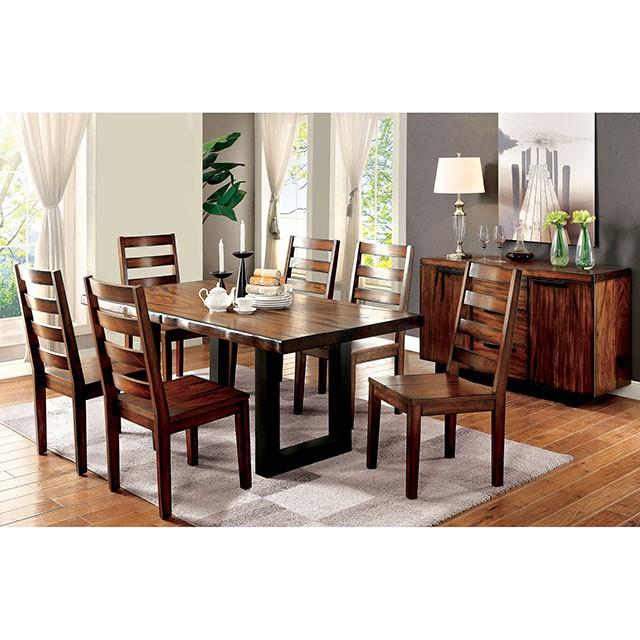 MADDISON Tobacco Oak Side Chair (2/CTN) - Marjories Furniture (Las Vegas, NV)