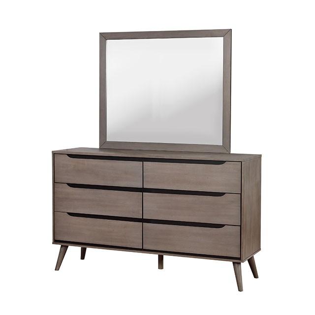 Lennart Gray Dresser - Marjories Furniture (Las Vegas, NV)