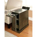 LILITH I Cherry Side Table w/ USB - Marjories Furniture (Las Vegas, NV)
