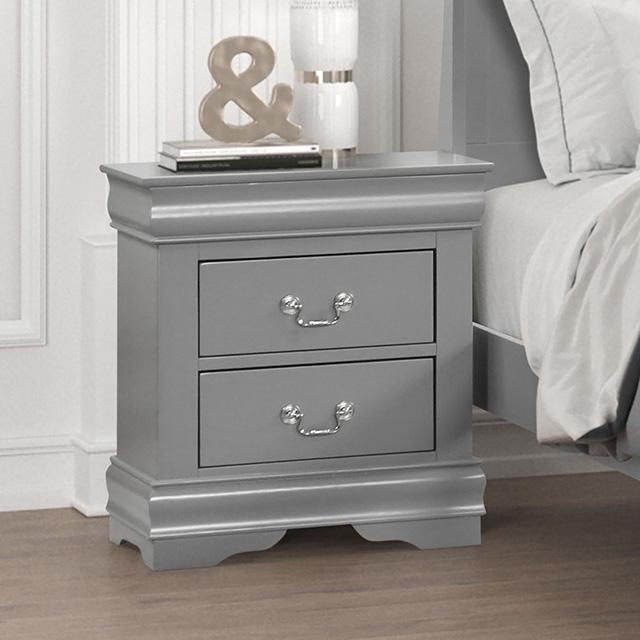 Louis Philippe Nightstand - Marjories Furniture (Las Vegas, NV)