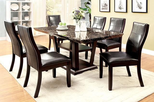 Townsend I Brown Cherry Side Chair (2/CTN) - Marjories Furniture (Las Vegas, NV)